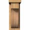 Ekena Millwork Del Monte Smooth Corbel w/Backplate, Western Red Cedar, 5 1/2"W x 10"D x 14"H COR06X10X14DEL01SWR - alternate 4